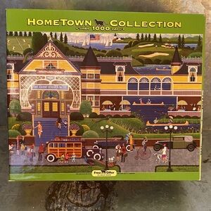 Hometown Collection 1000 Piece Jigsaw Puzzle - Vintage Scene